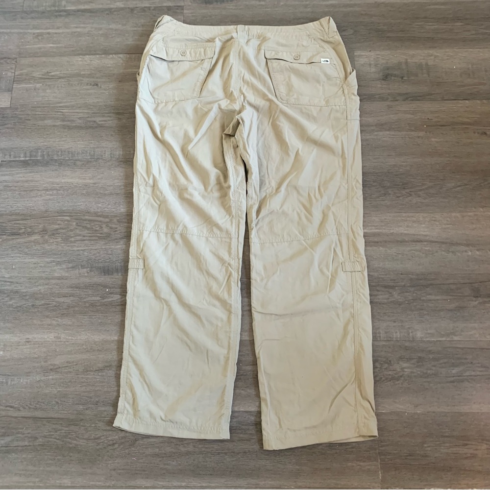 The North Face Women's Khaki Beige Casual Drawstring Pants - Picture 2 of 15
